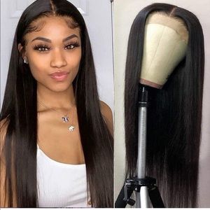 Sunkasa 100% human hair 32inch straight wig